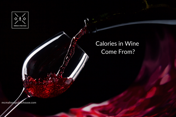 Calories in Wine Come From