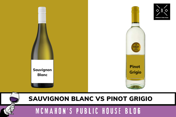 Sauvignon Blanc vs Pinot Grigio