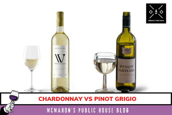 Chardonnay vs Pinot Grigio