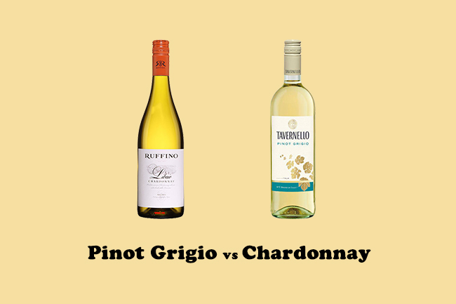 Pinot Grigio vs Chardonnay