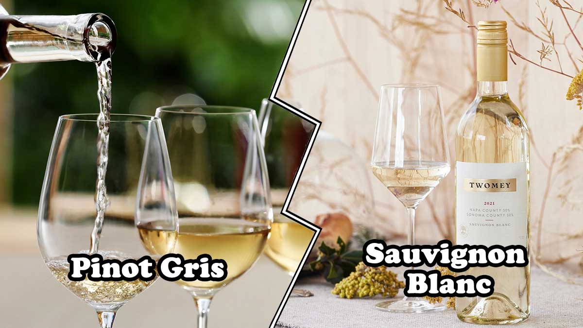 Pinot Gris vs Sauvignon Blanc
