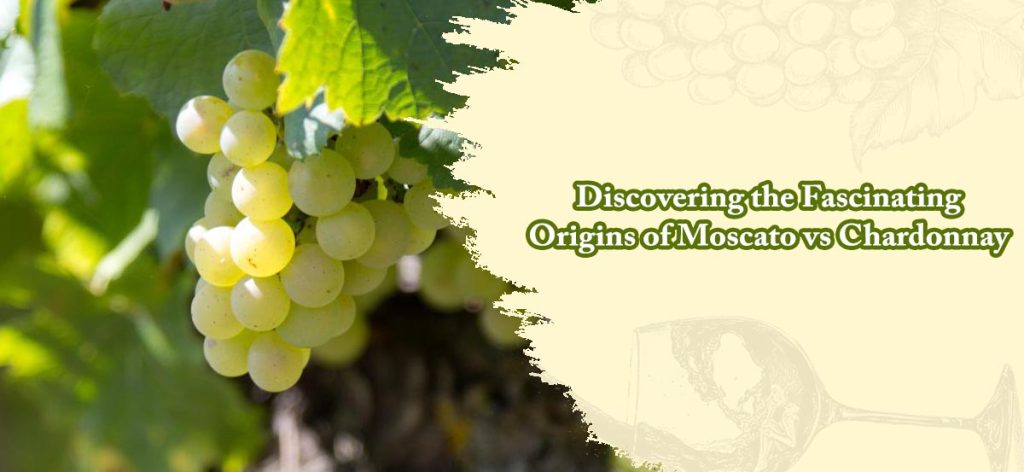 Discovering the Fascinating Origins of Moscato vs Chardonnay