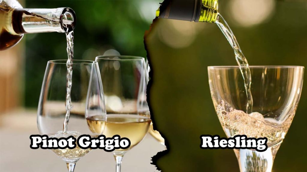 Pinot Grigio vs Riesling