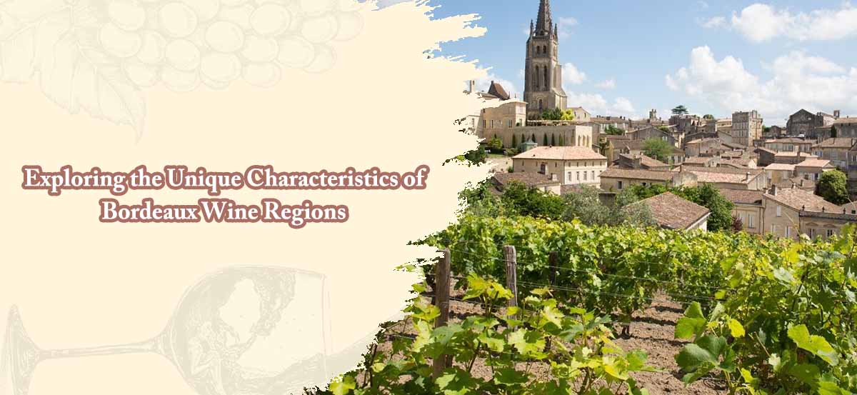 Exploring the Unique Characteristics of Bordeaux Wine Regions