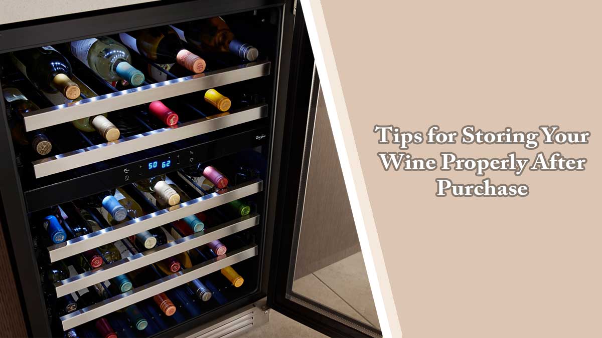 Tips for Storing Your Wine Properly After Purchase