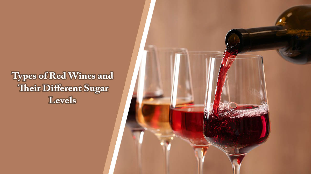 Types of Red Wines and Their Different Sugar Levels
