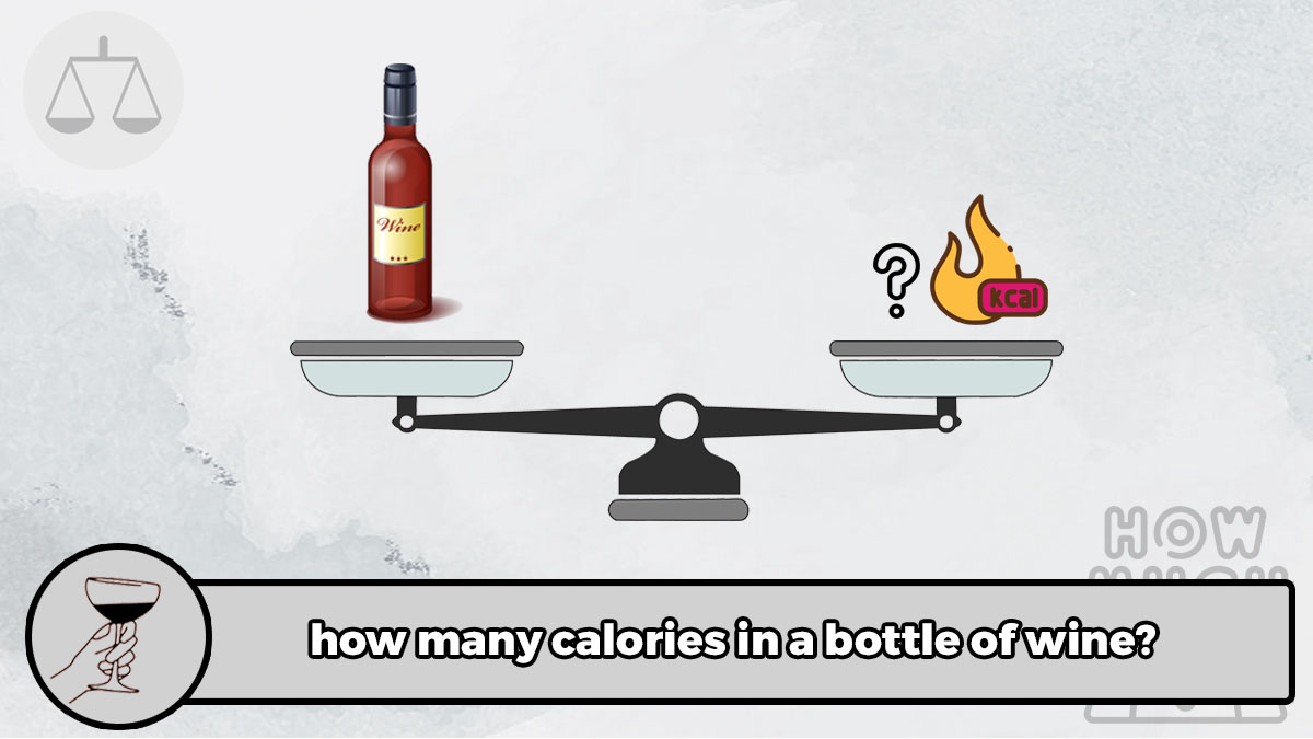 how many calories in a bottle of wine