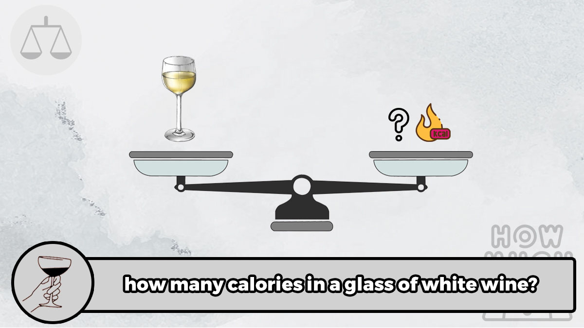 how many calories in a glass of white wine