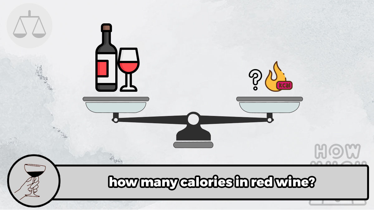how many calories in red wine