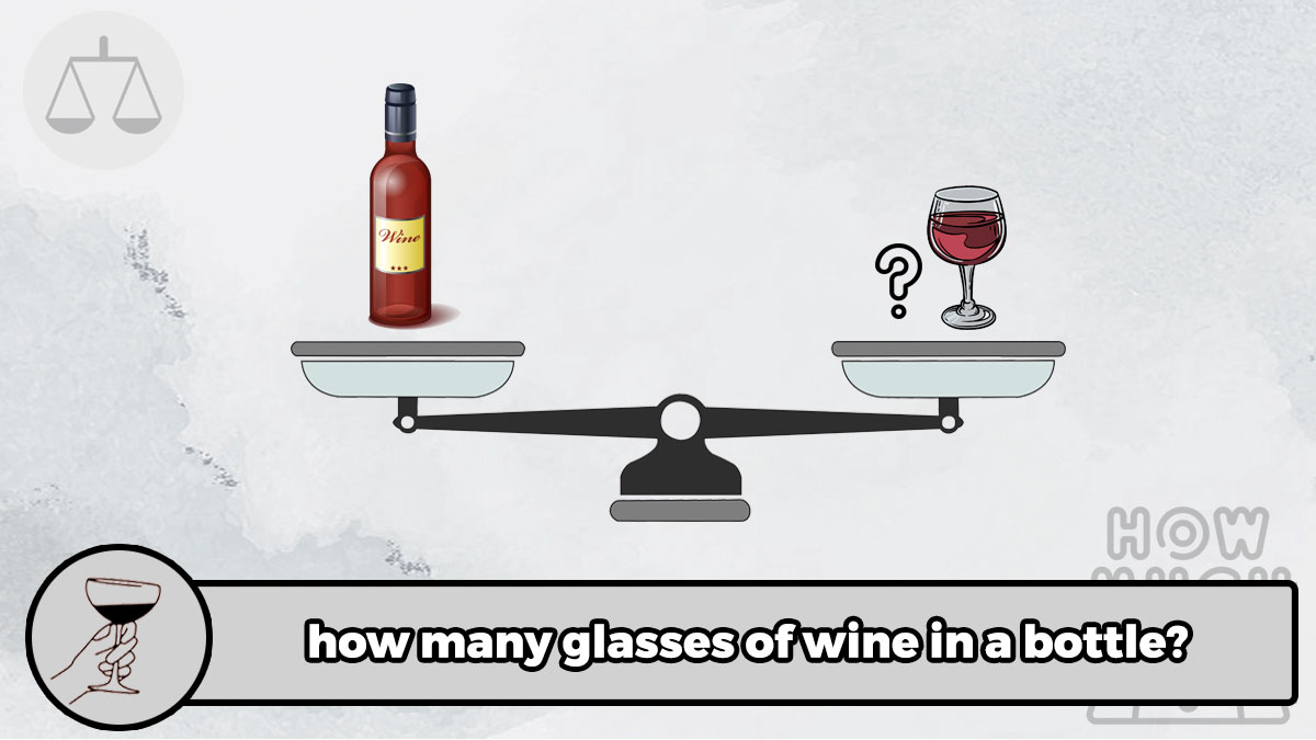 how many glasses of wine in a bottle