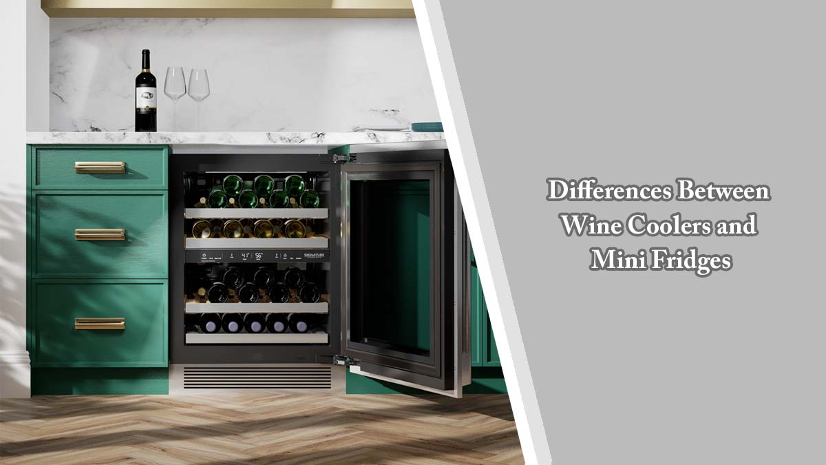 Differences Between Wine Coolers and Mini Fridges 