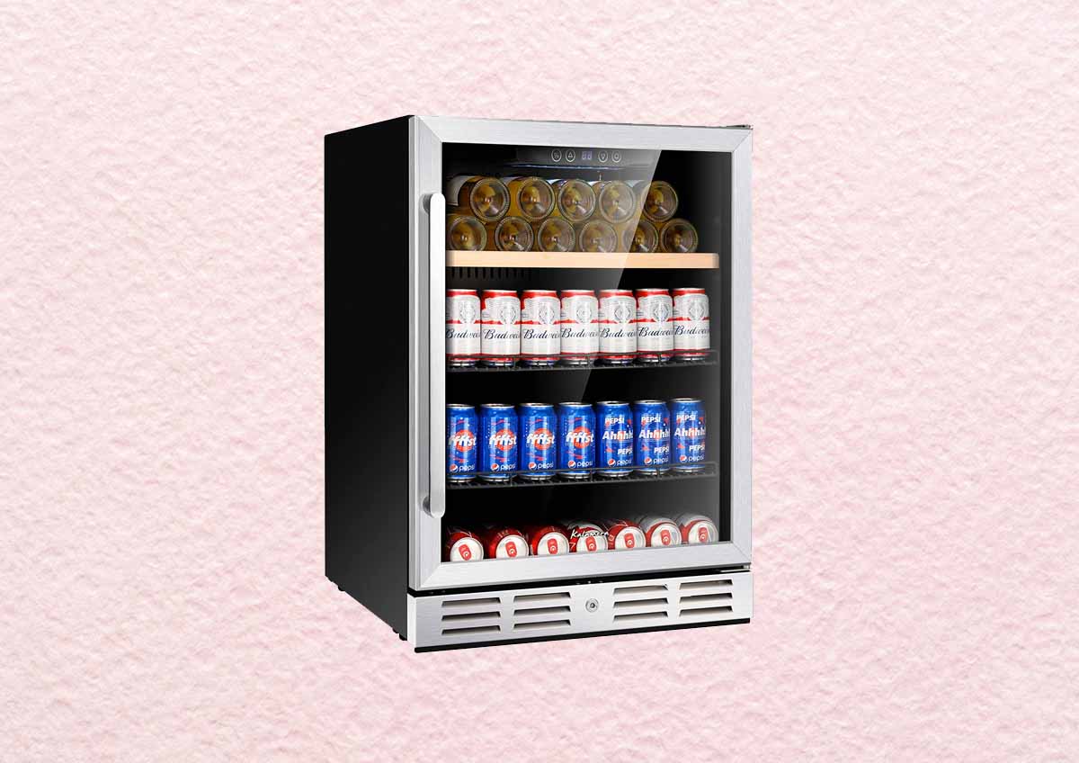 Kalamera 24'' Wine Cooler Refrigerator 46 Bottle