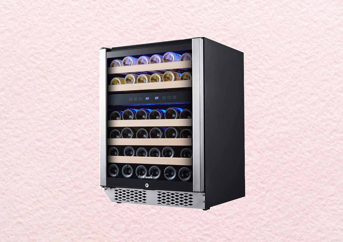 STAIGIS Wine Fridge, 24-inch Wine Cooler