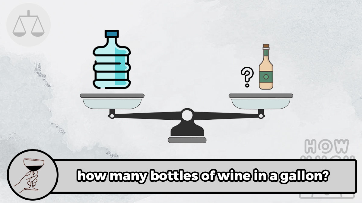 how many bottles of wine in a gallon