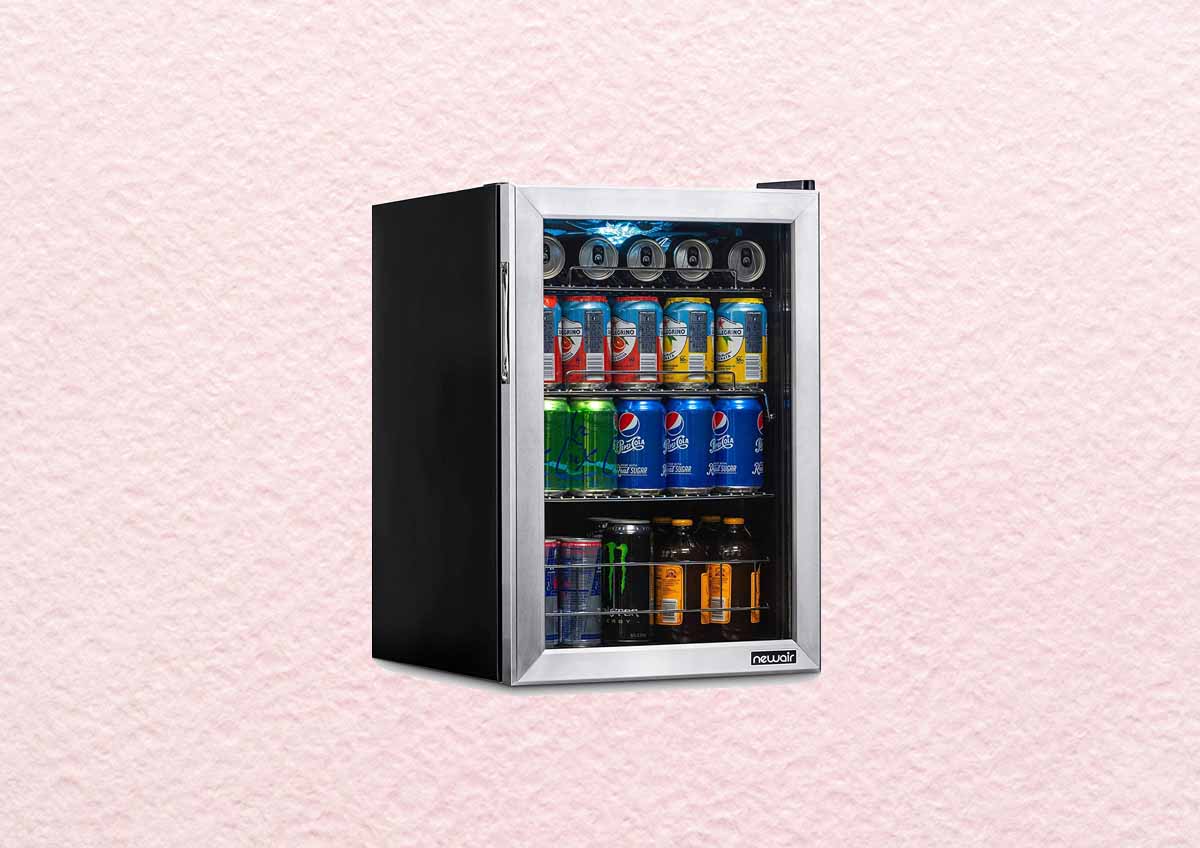 NewAir Beverage Refrigerator Cooler 90 Can